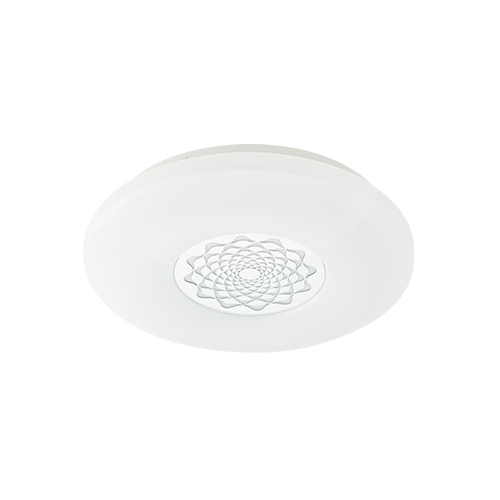 Ø 340mm x H 70mm 18W LED ceiling lamp with glitter decor
