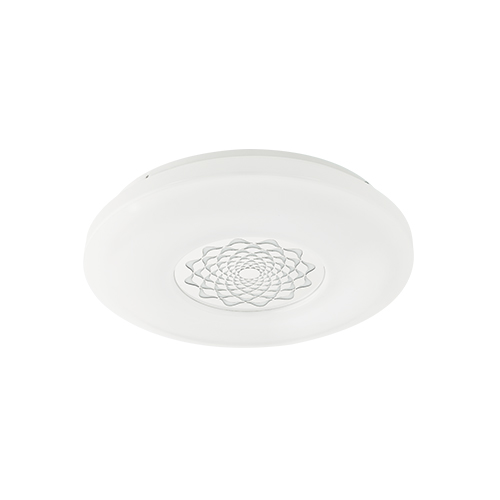 Ø 400mm x H 70mm 24W Led ceiling lamp with glitter decor