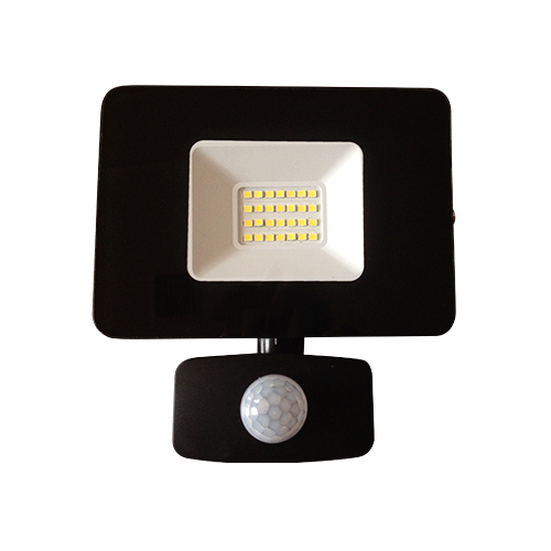 90° Motion Sensor 70 X 55mm 20W New LED flood light black