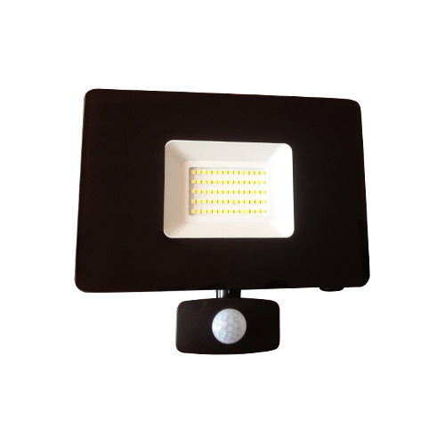 90° motion sensor 50W New LED flood light black